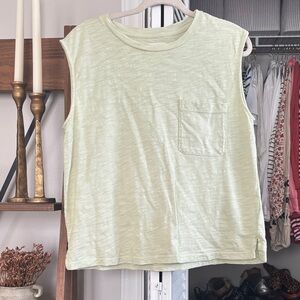Lou & Grey Light Green Muscle Tee